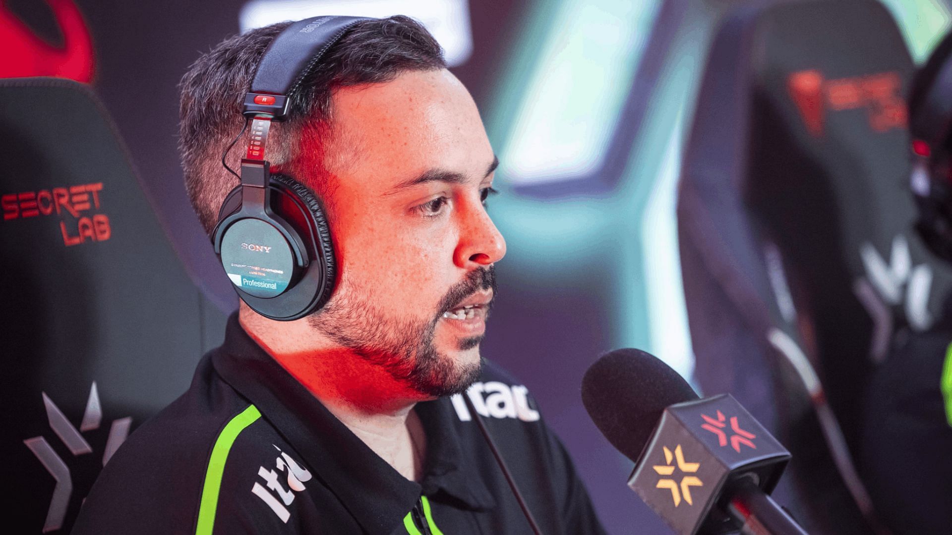 fRoD at VCT LOCK//IN 2023 Sao Paulo (Image via Riot Games)