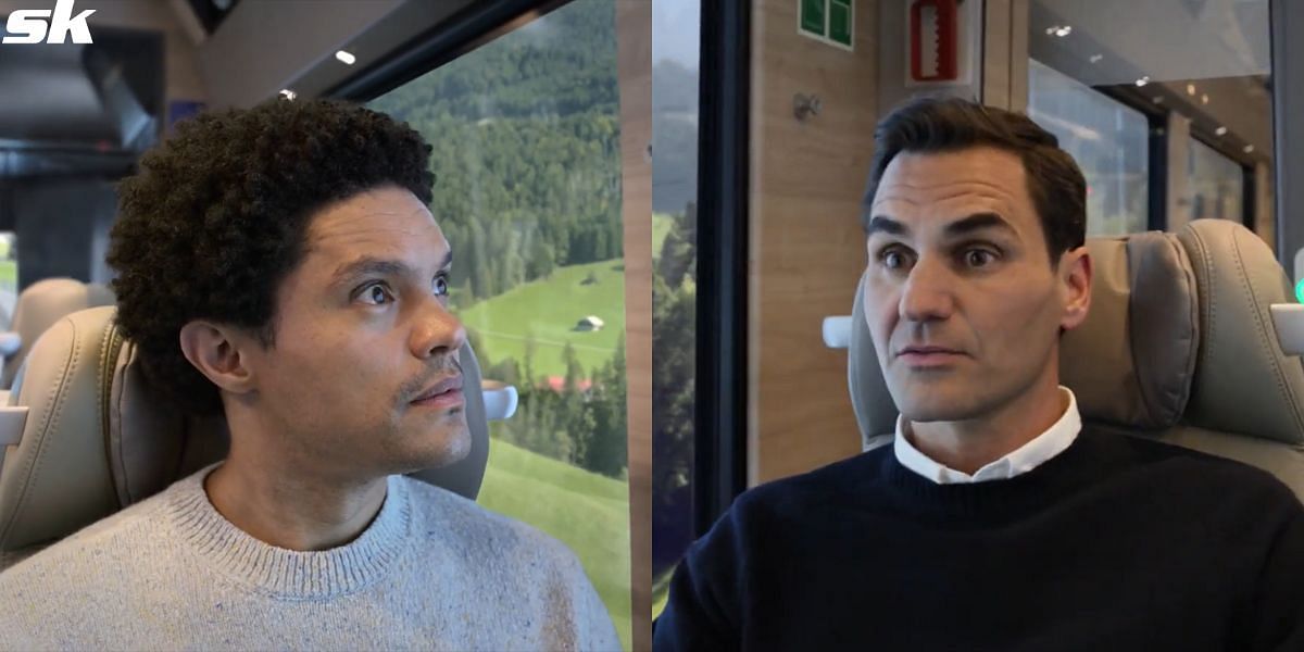 Roger Federer and Trevor Noah star in a new commercial for Switzerland Tourism