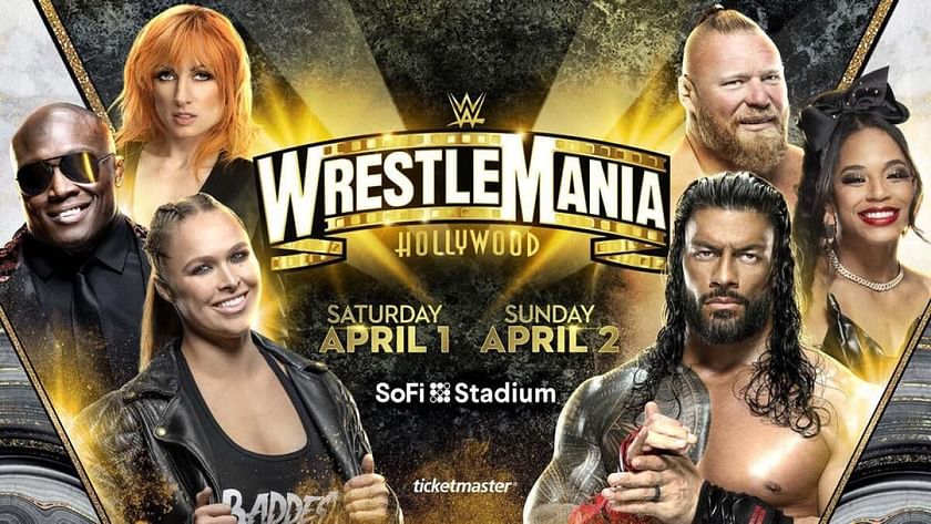 2023 WrestleMania 39 match order: Night 1 and Night 2 main event, full card  for WWE shows