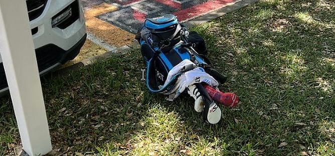 "Donate them to LIV" - Fans react to Michael Kim's joke on Jordan Spieth's bag being found at the parking lot