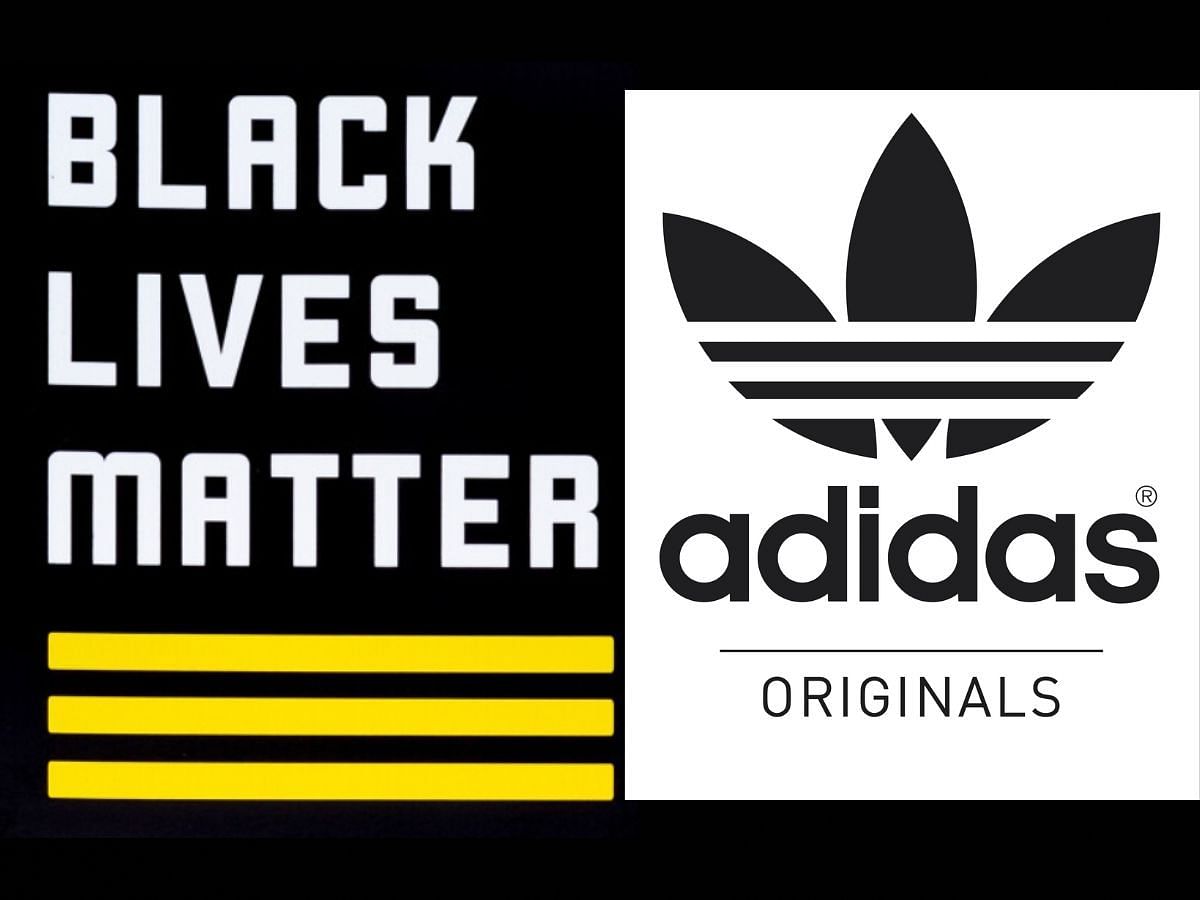 Adidas X Black Lives Matter logo copyright battle (Image via Sportskeeda)