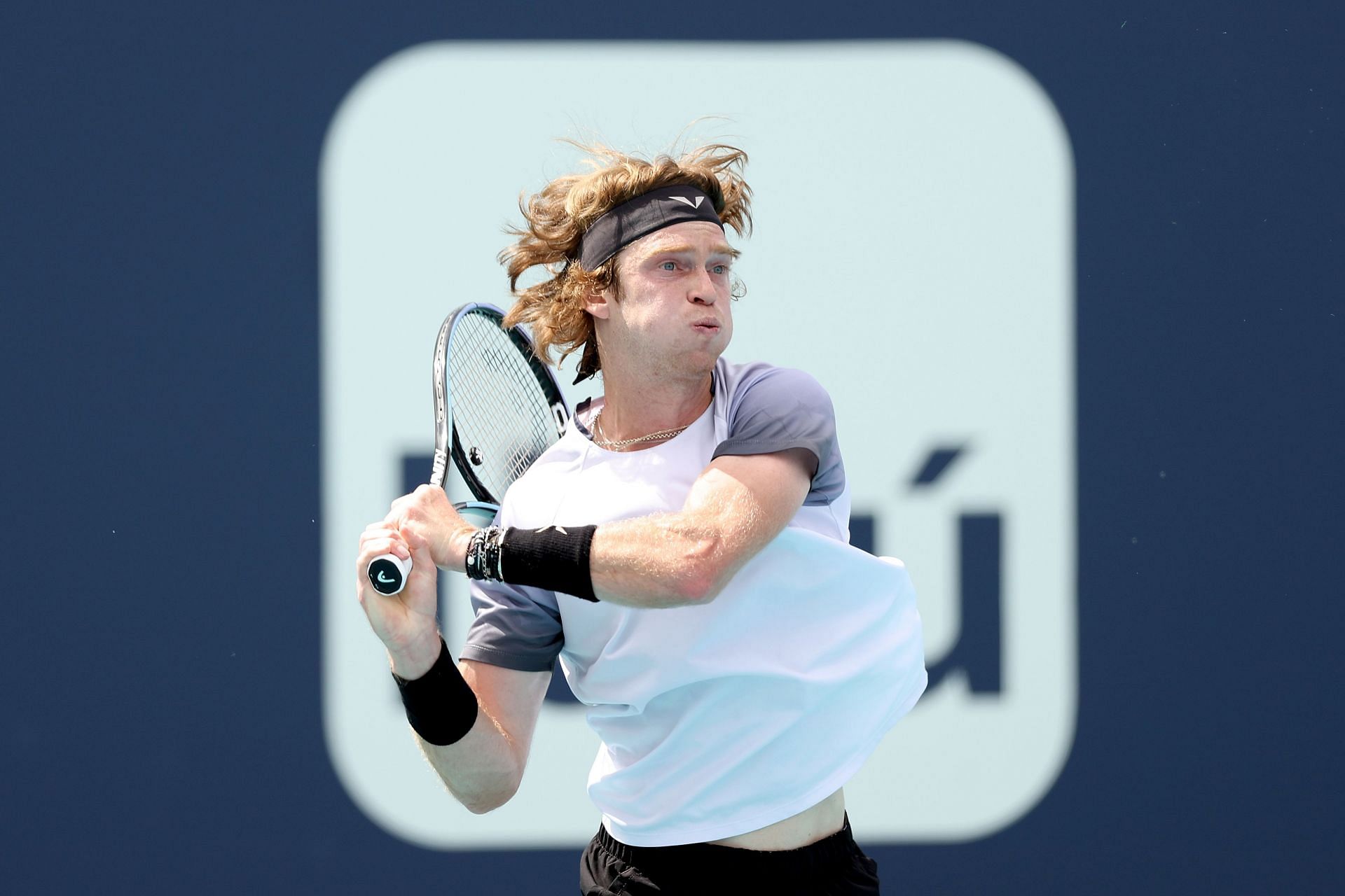 Rublev is looking to reach the Miami fourth round.