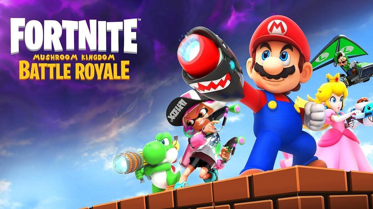 Mario x Fortnite? (Image via Lachlan on YouTube)