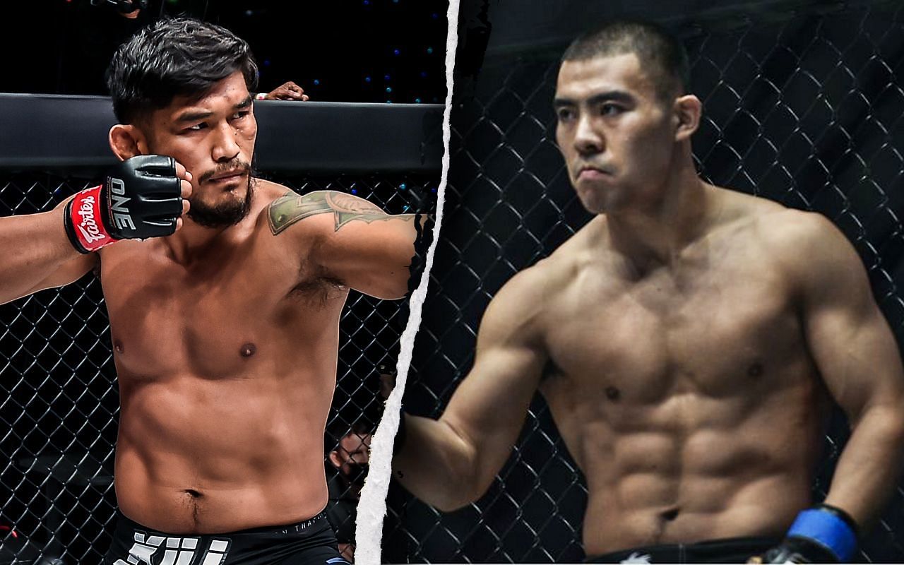 (left) Aung La N Sang and (right) Fan Rong [Credit: ONE Championship]