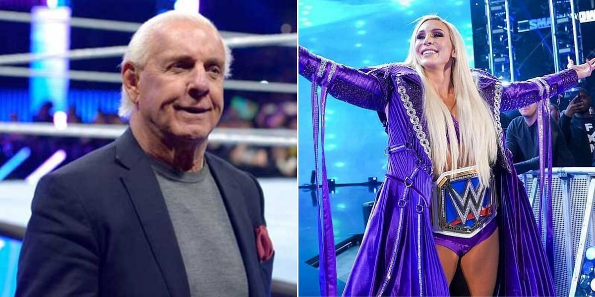 Ric Flair and his daughter Charlotte