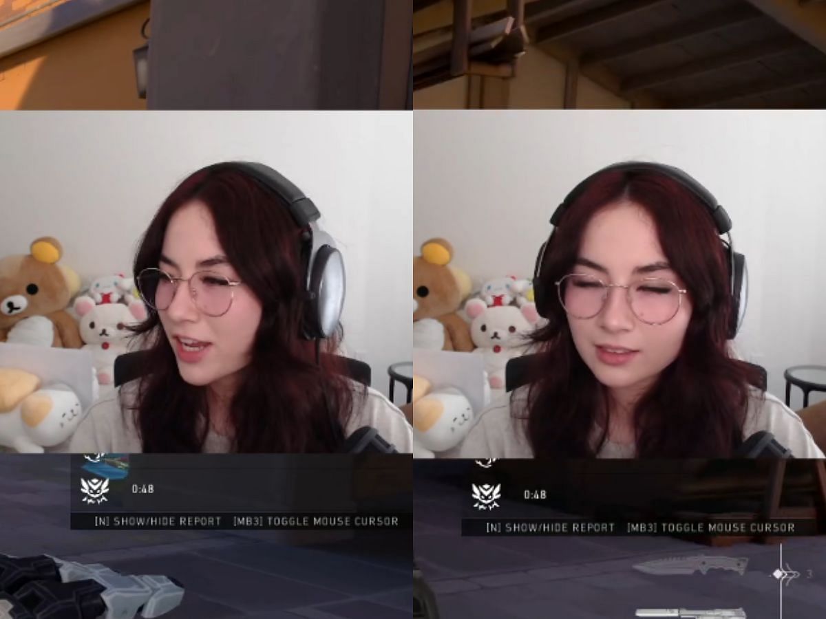 Kyedae responds to toxic viewers accusing her (Image via Twitch)