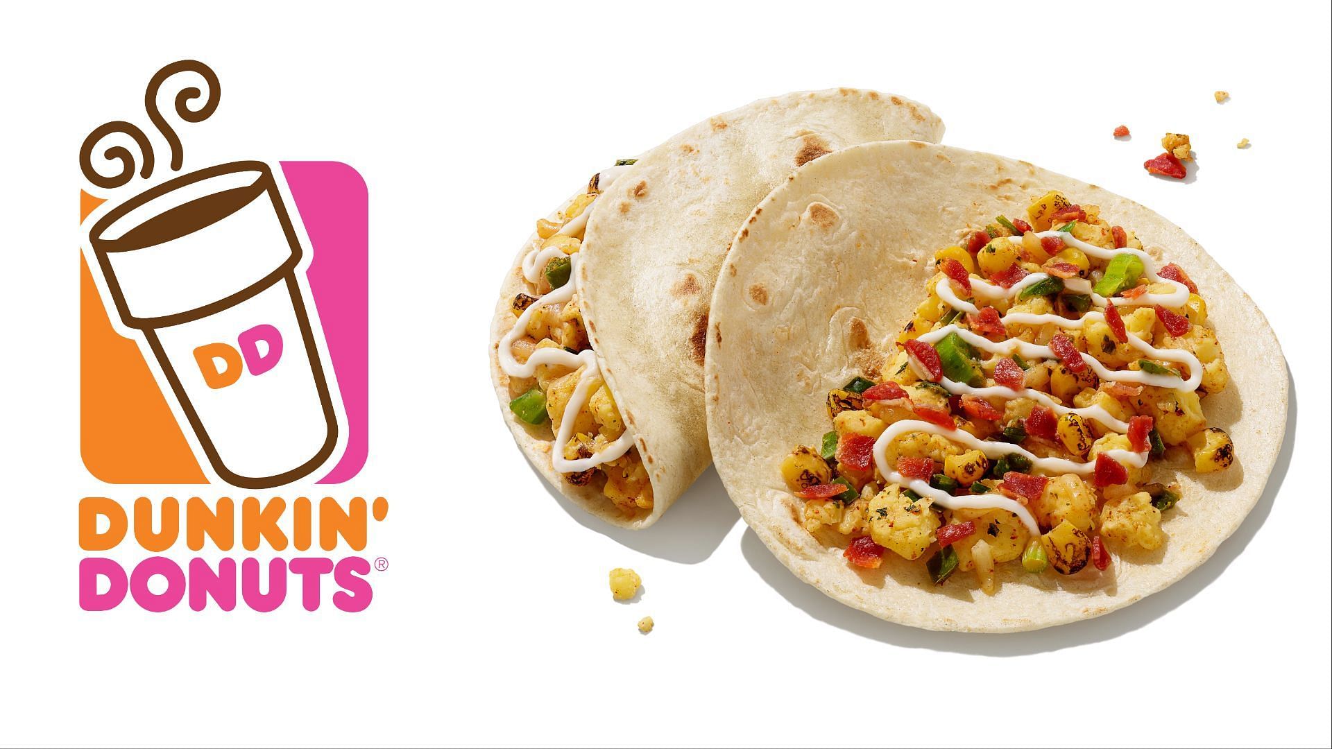 Dunkin introduces new Breakfast Tacos in stores starting March 22, 2023 (Image via Dunkin Donuts)