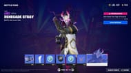 Fortnite Renegade Stray skin from Chapter 4 Season 2 Battle Pass (Image via Epic Games)
