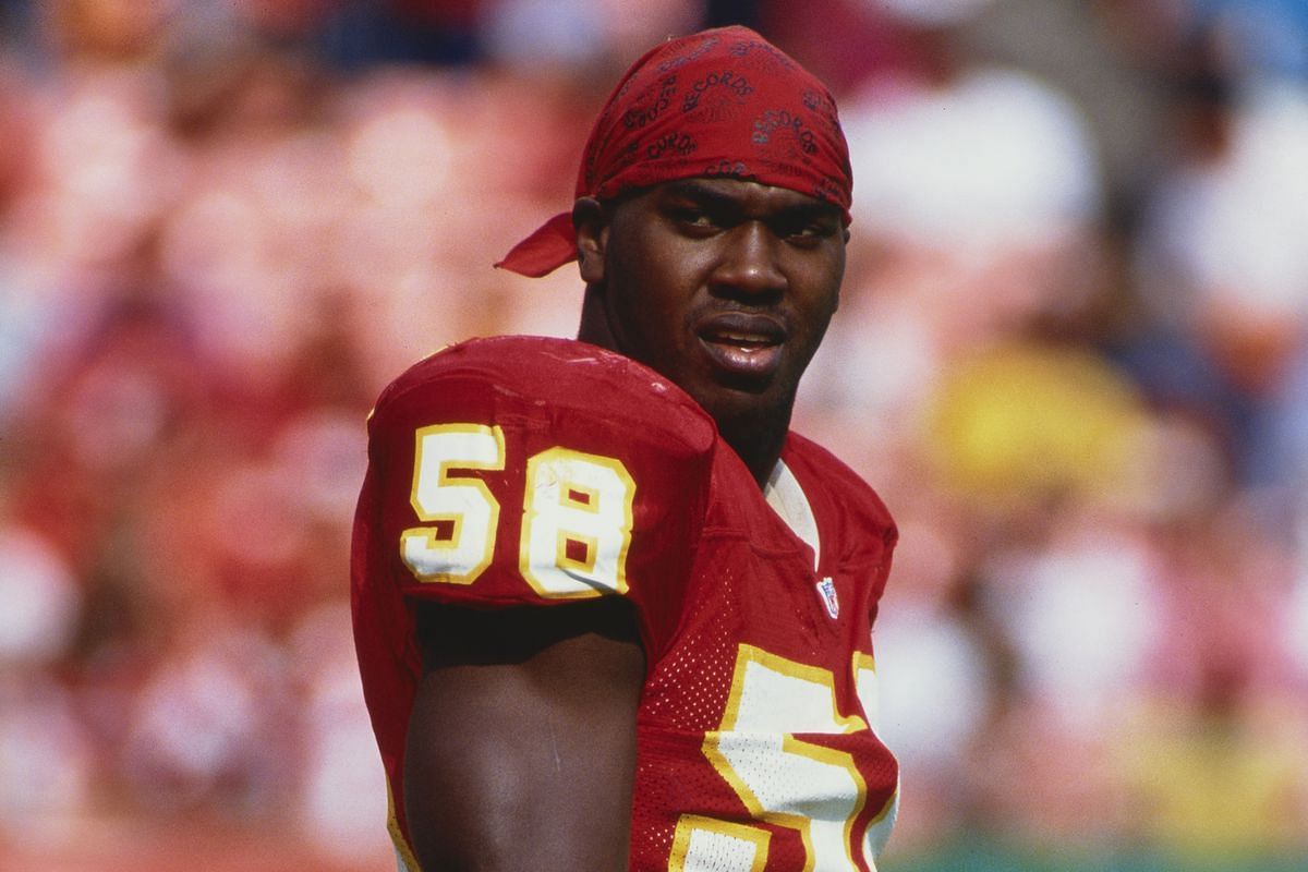 Derrick Thomas of the Kansas City Chiefs