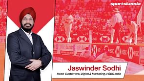 "An iconic series like the Border-Gavaskar Trophy ensures great visibility for us" - Jaswinder Sodhi, Wealth & Personal Banking India - HSBC