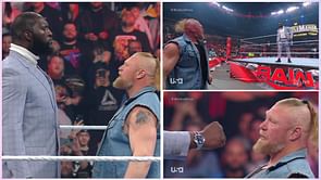 Did Brock Lesnar botch on WWE RAW? Concerning sign ahead of his match with Omos at WrestleMania 39