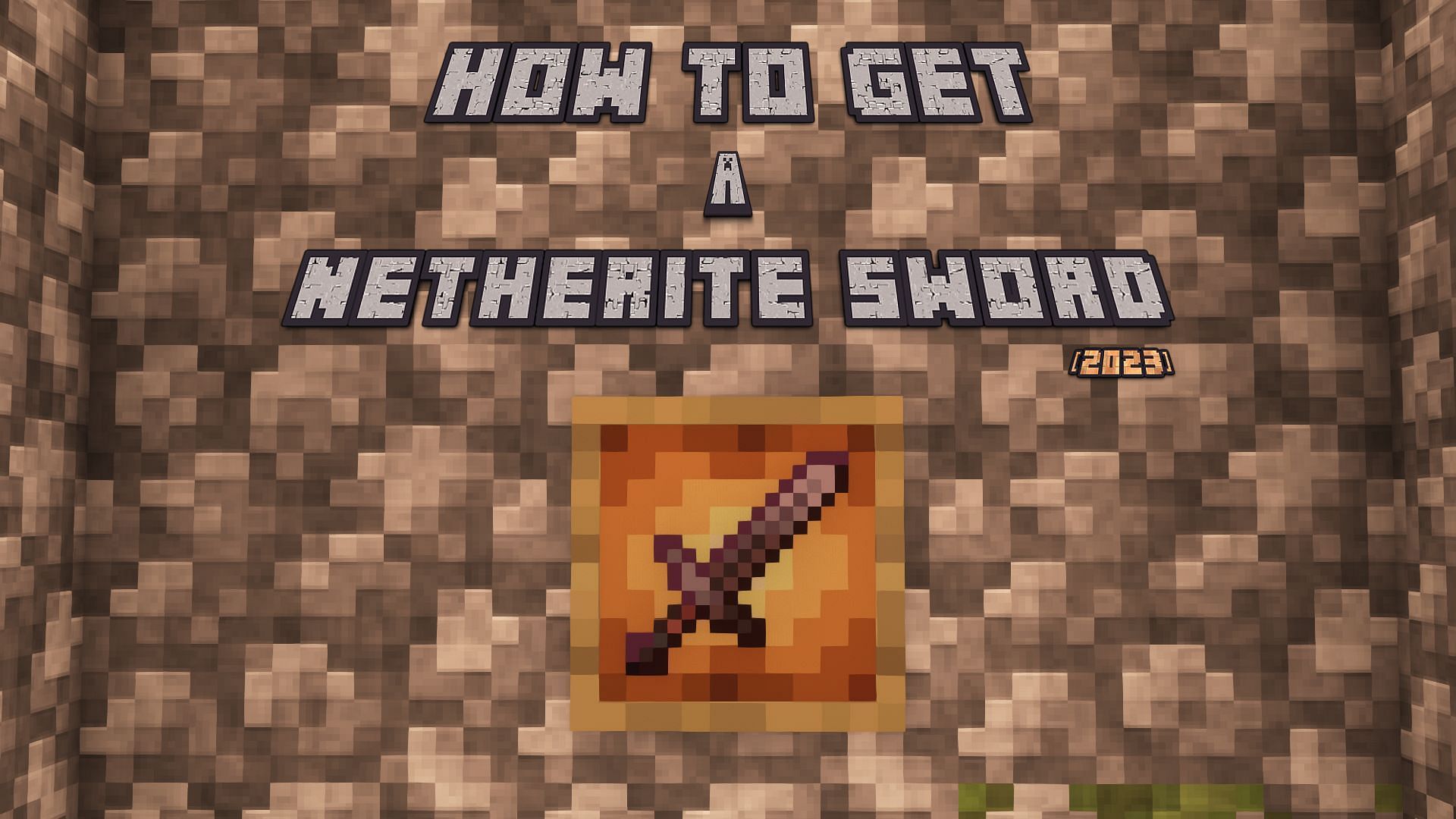 Netherite sword guide 2023 (Image via Mojang)