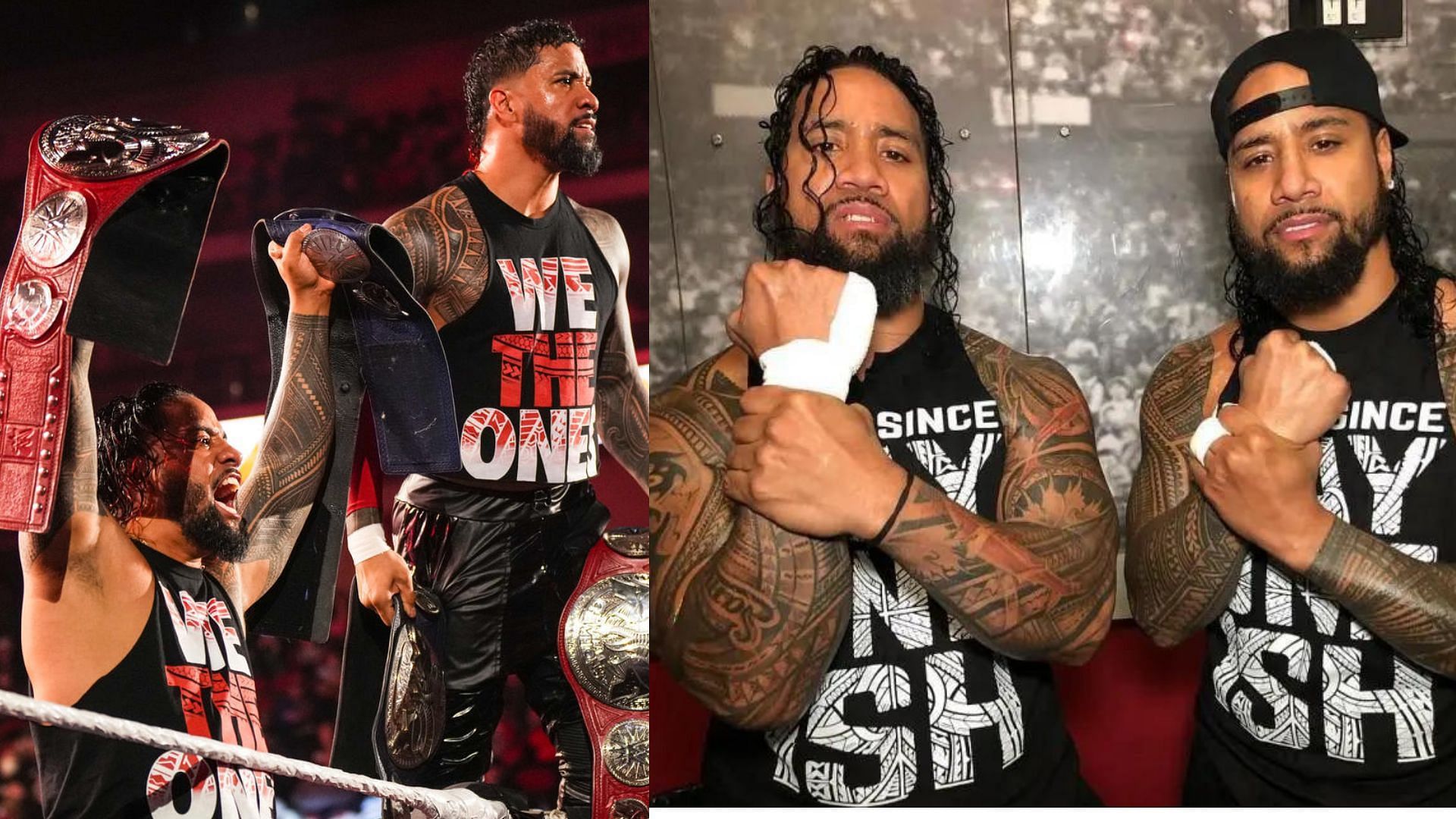The Usos are currently a part of The Bloodline in WWE.