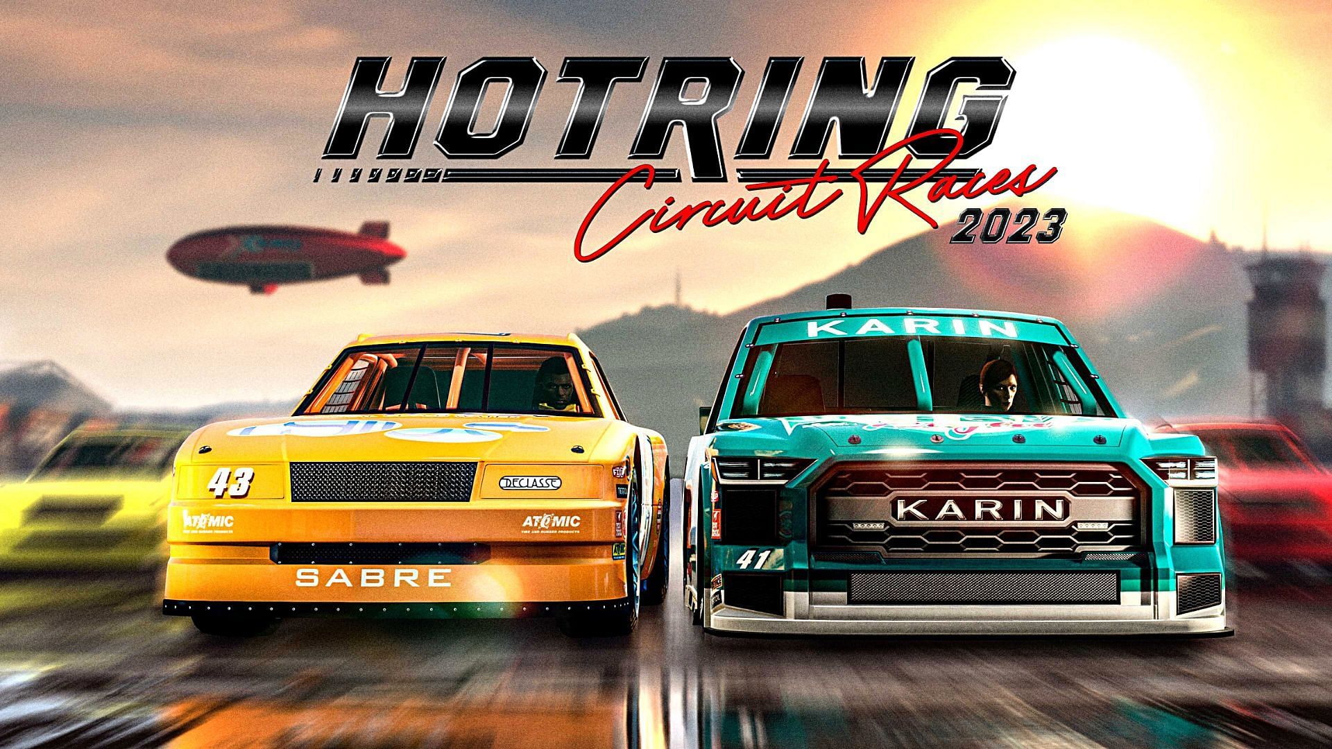 A brief about the new Hotring Circuit Races 2023 added to GTA Online with the new weekly update (Image via Rockstar Games)