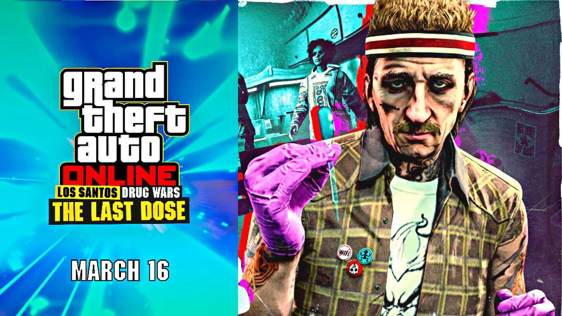 The Last Dose missions are now live in GTA Online today (Image via Rockstar Games)