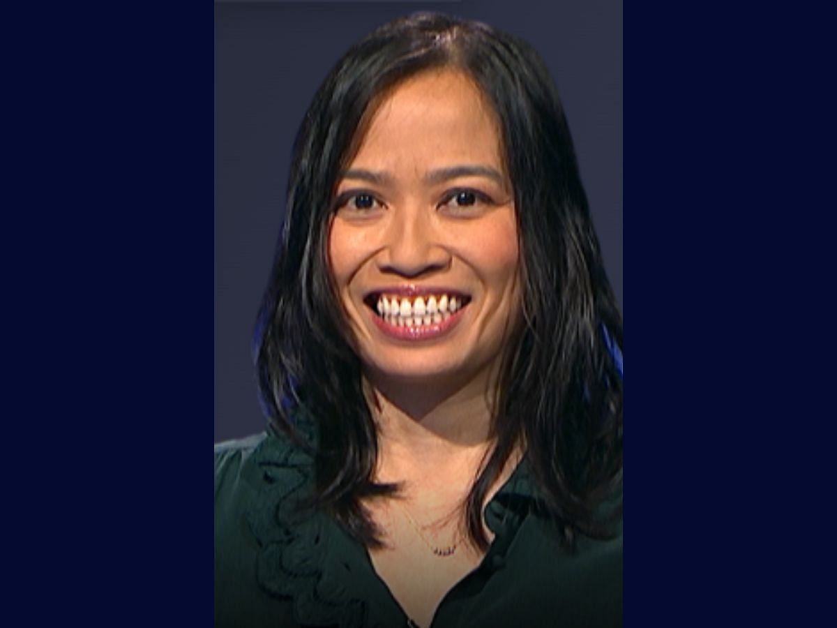 Lisa Sriken: Tonight&#039;s winner (Image via Jeopardy)