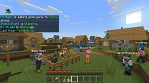 Minecraft Bedrock gets new emote update