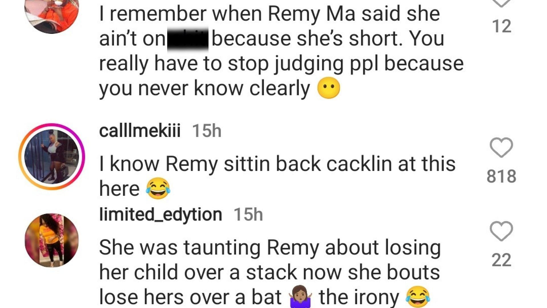 Fans recall Brittney Taylor pressing charges on Remy Ma (Image via theneighborhoodtalk/Instagram)