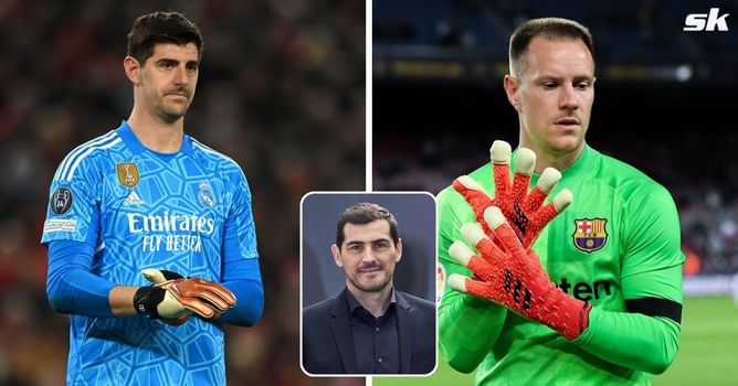 Iker Casillas chooses between Real Madrid and Barcelona goalkeepers Thibaut Courtois and Marc-Andre ter Stegen