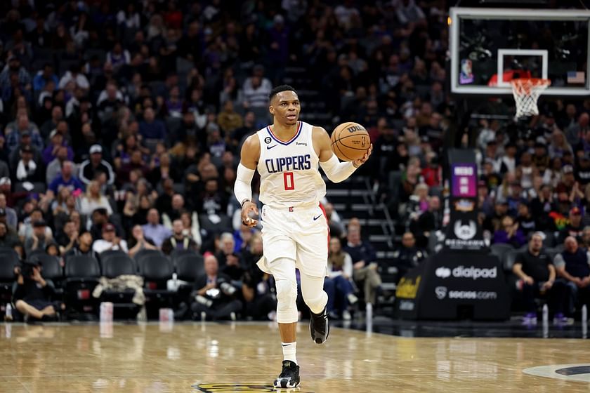 Russell Westbrook first bucket with the LA Clippers vs Kings 