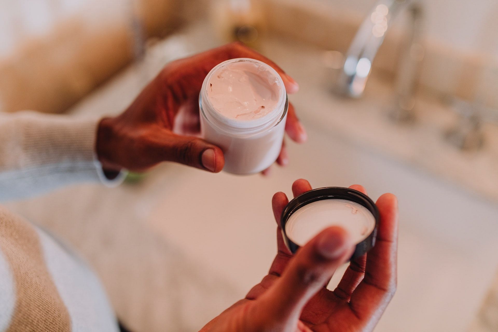 One of the most important steps included in the skin care routine for men is moisturizing. (Photo via Pexels/RODNAE Productions)