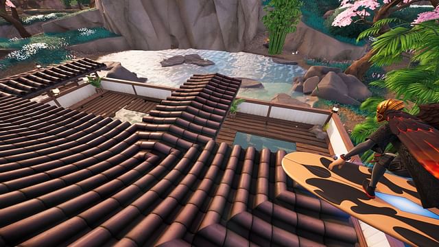 Fortnite: How to restore health in a hot spring