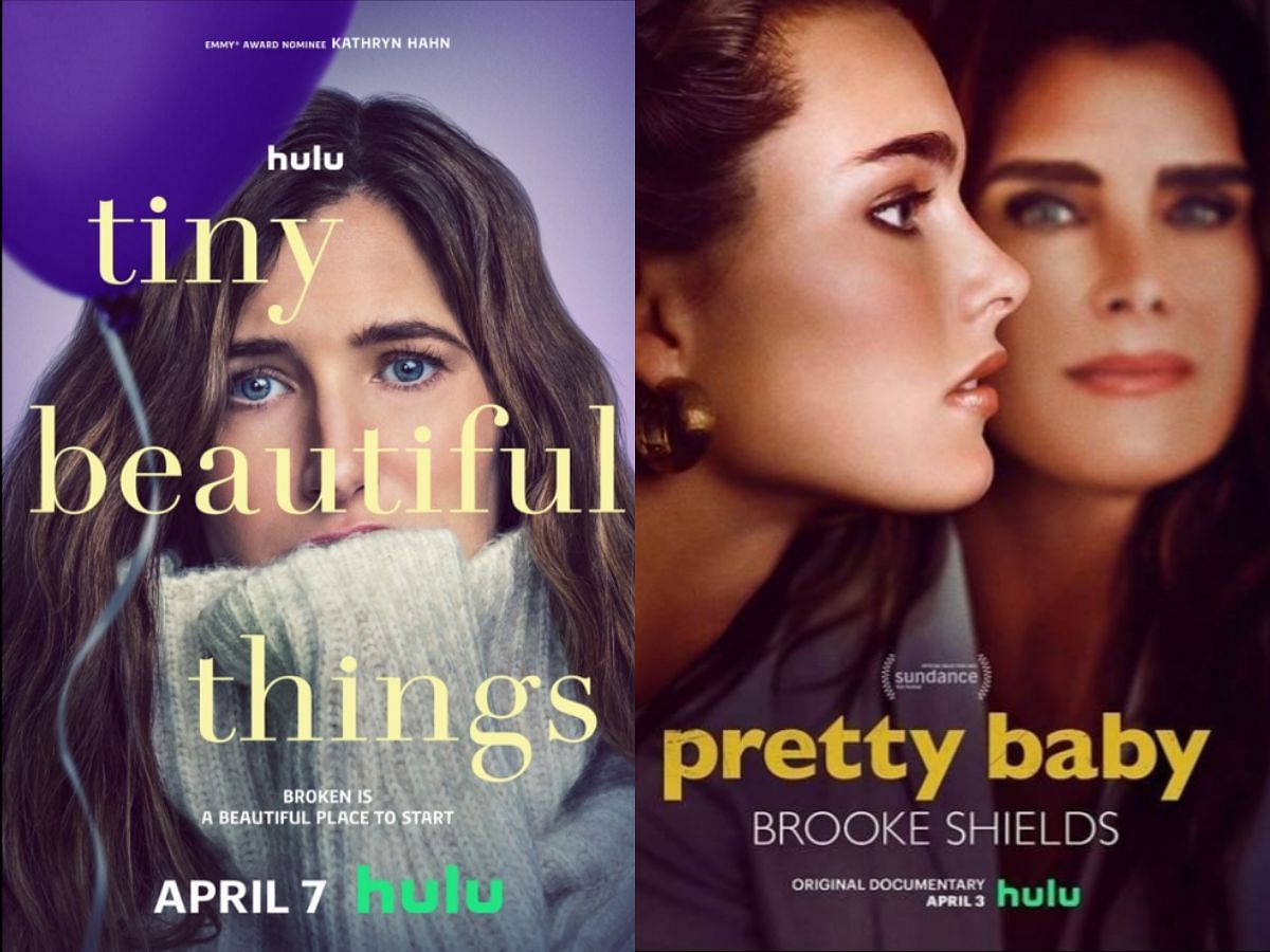 Posters for Tiny Beautiful Things and Pretty Baby: Brooke Shields (Images Via Rotten Tomatoes)