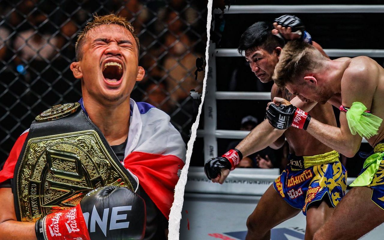 Superlek (Left) expects a classic Rodtang performance (Right) at ONE Fight Night 8