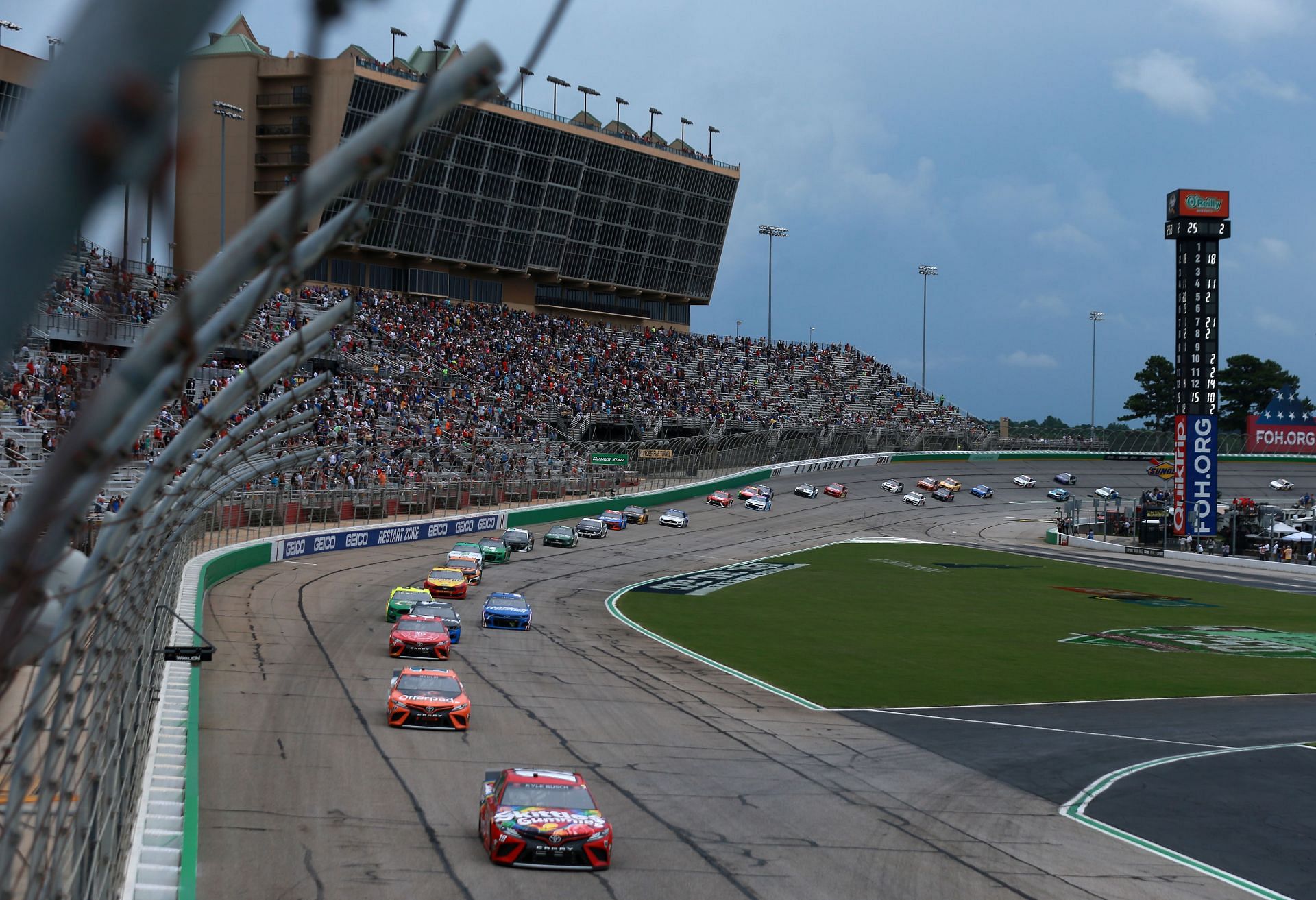 Nascar Interesting Update Regarding The Entry Of Pit Lane At Atlanta Motor Speedway Revealed