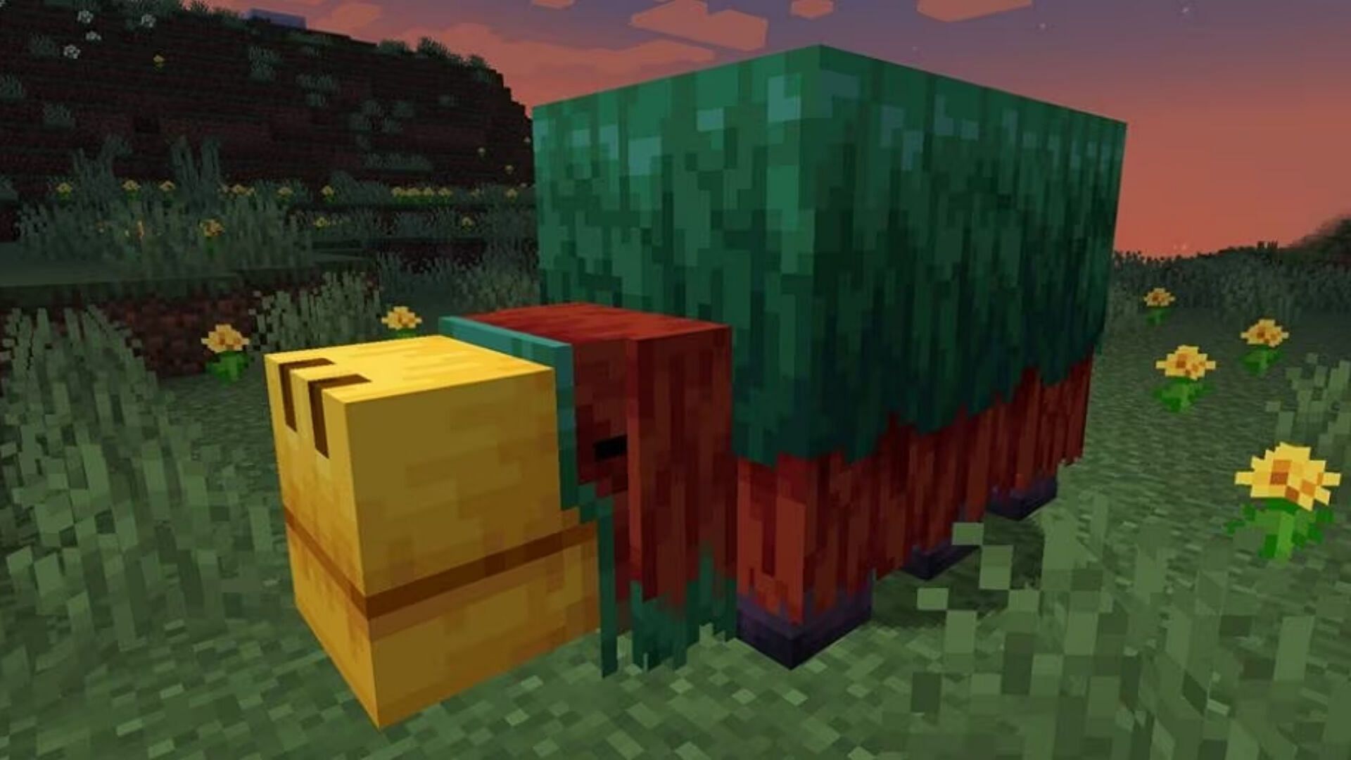 The Sniffer is in Bedrock now (Image via Mojang)