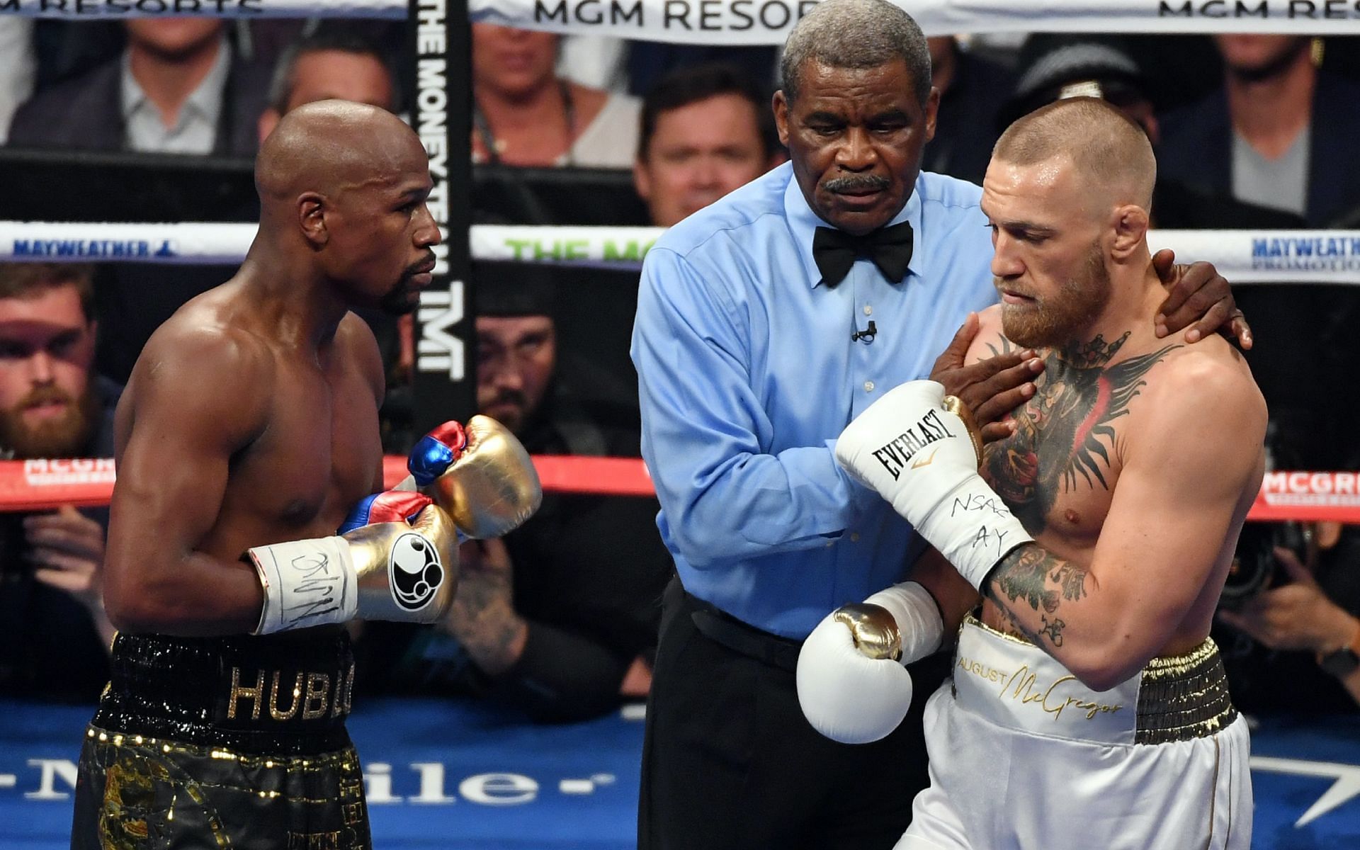 Conor McGregor vs. Floyd Mayweather [Image credits: Getty Images]