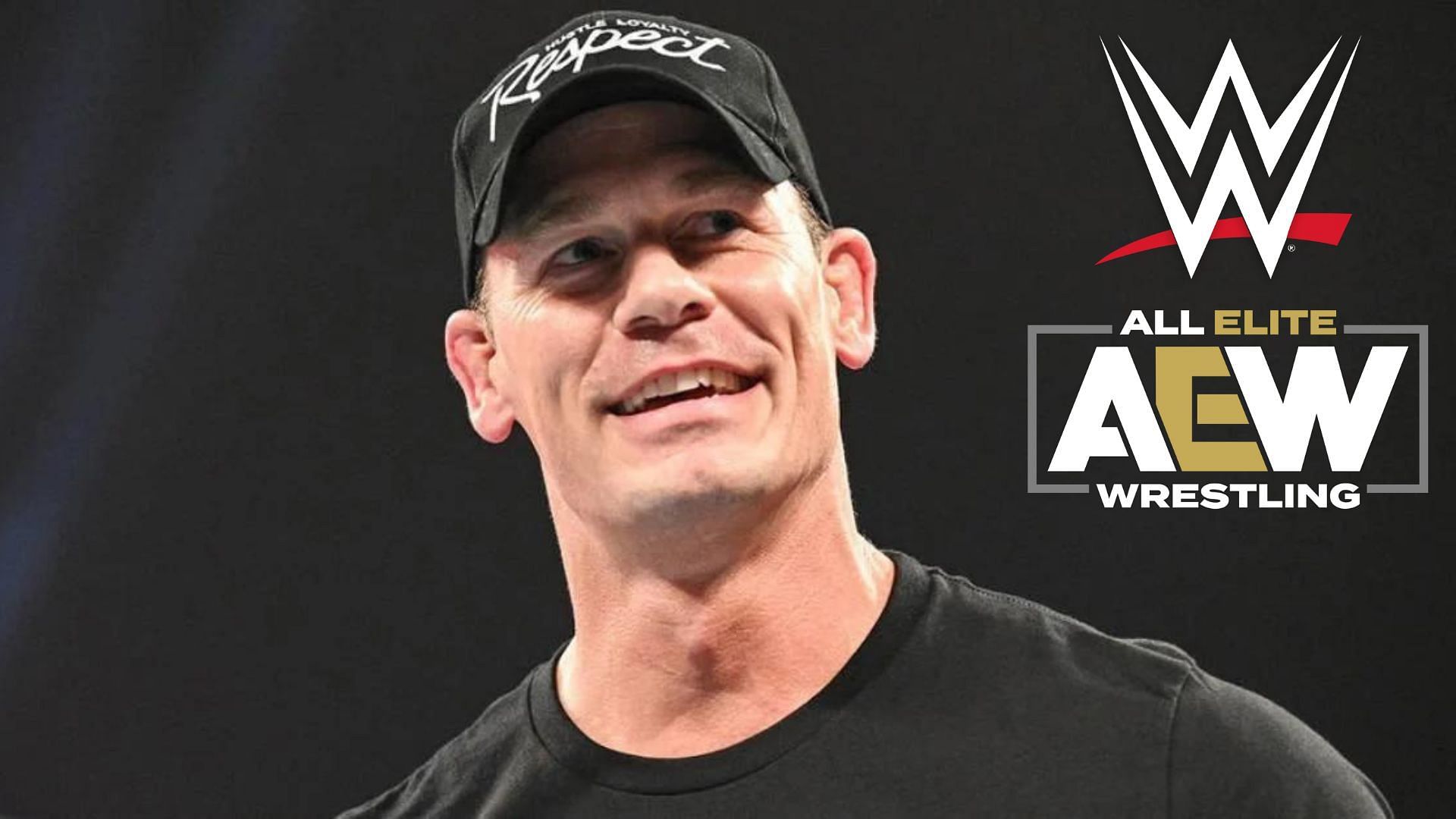 John Cena visits AEW star