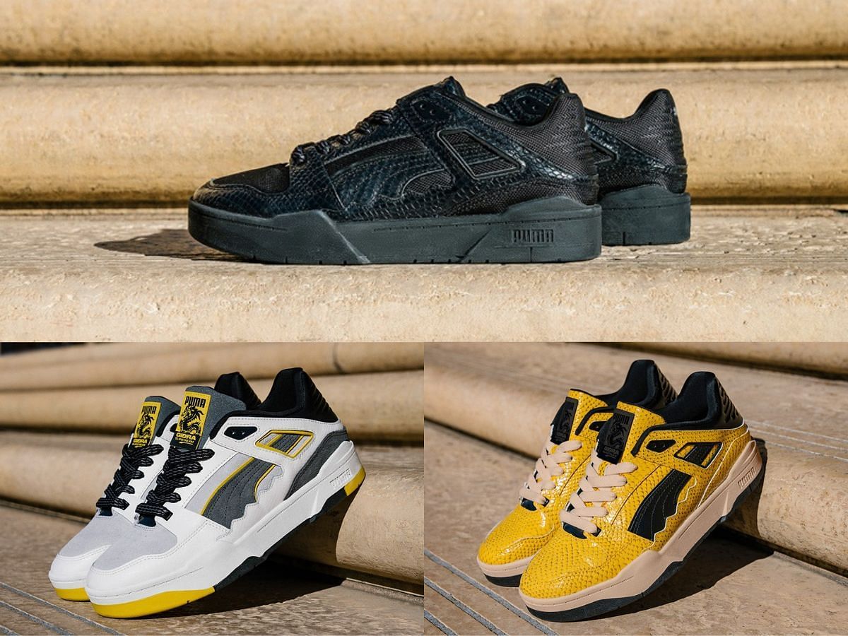 Upcoming Puma x Jeff Staple &quot;Gidra&quot; collection (Image via Sportskeeda)