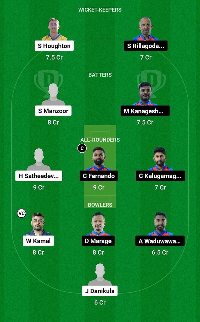 ZAS vs RCC Dream11 Prediction: Fantasy Cricket Tips, Today's Playing 11 ...