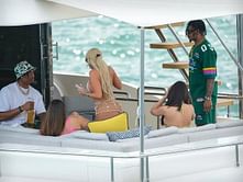 IN PHOTOS: Bengals stars Ja'Marr Chase and Tee Higgins avoid free agency drama, enjoy yacht party with women in Miami