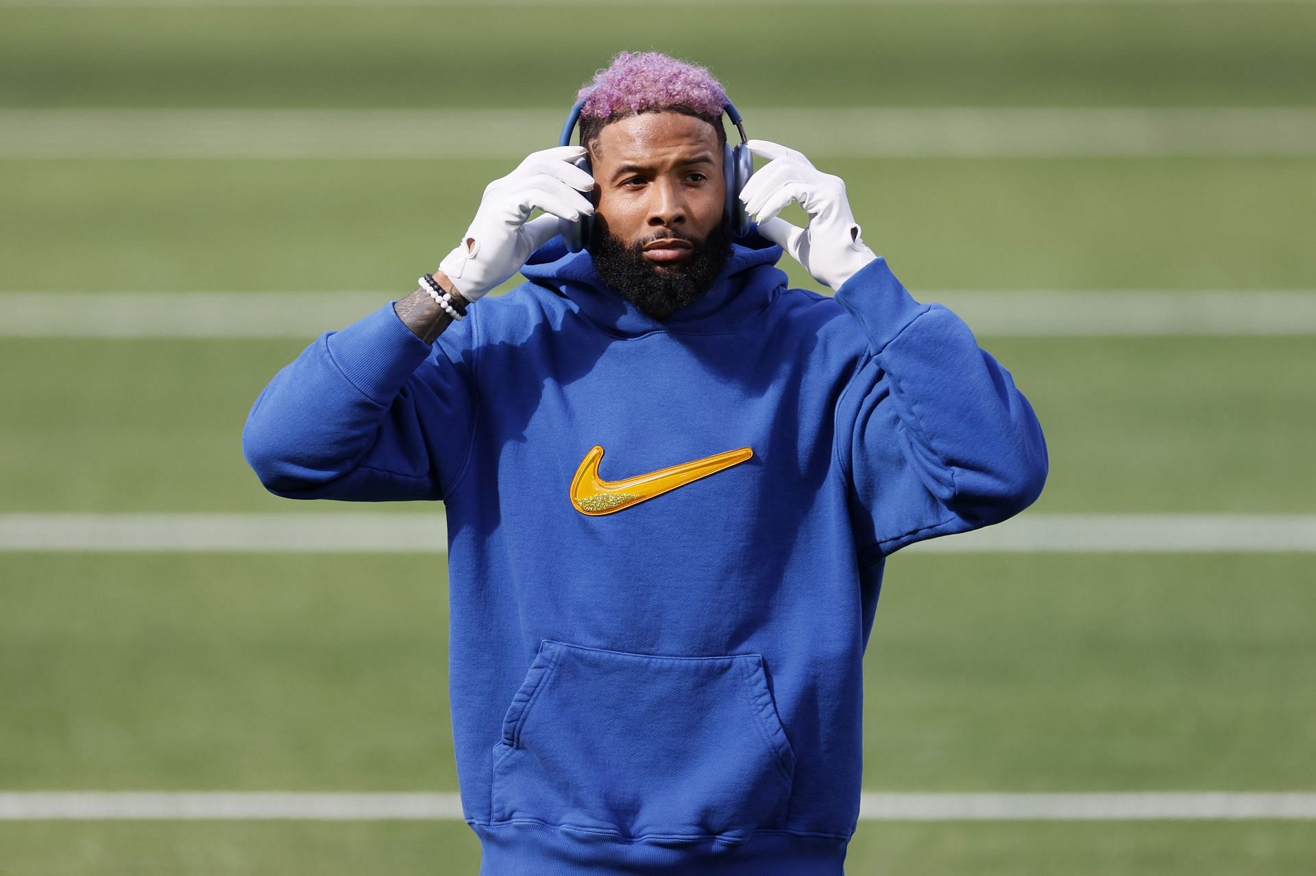 Calvin Johnson, Odell Beckham Jr. among NFL stars swapping jerseys