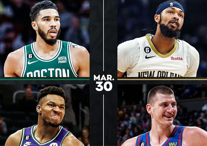 NBA games today on TV (30th March 2023): Which games will be televised today?