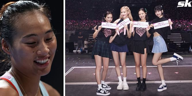 Qinwen Zheng declares admiration for K-pop band Blackpink, says she would love to attend their concerts
