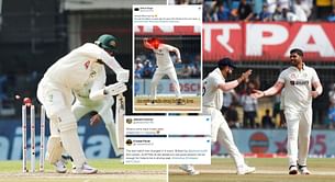 "The test match has changed in 4 overs" - Fans erupt as Australia lose the last six wickets for 11 runs on Day 2 of IND vs AUS 3rd Test