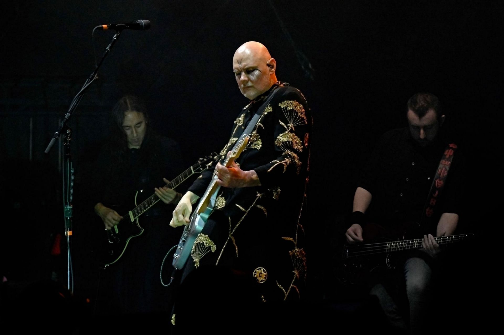 Smashing Pumpkins at the Beale Street Music Festival at Liberty Park on April 30, 2022 in Memphis, Tennessee (Image via Getty Images)