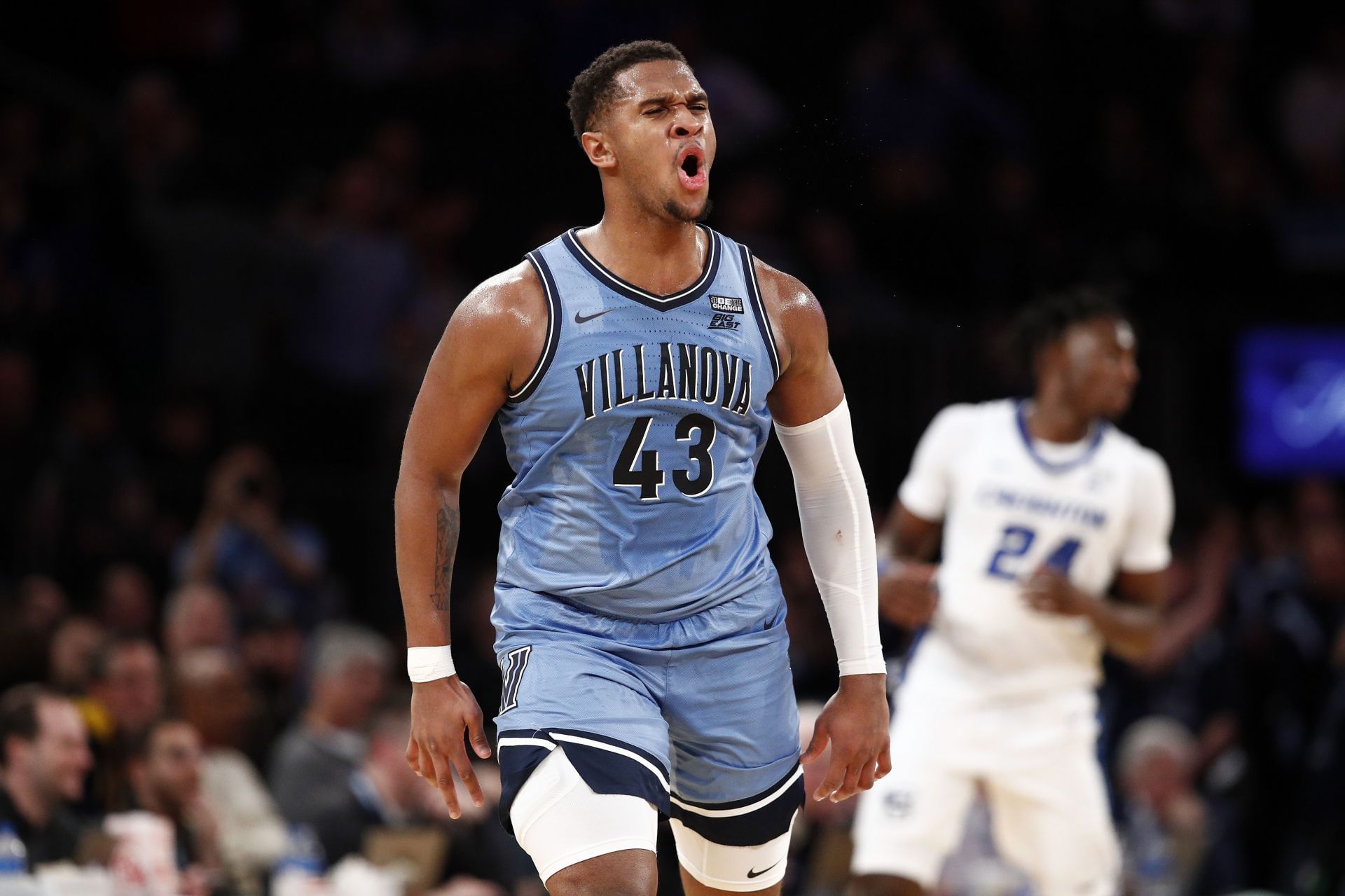 The Wildcats are the lowest-seeded team to win March Madness (Image via Getty Images)