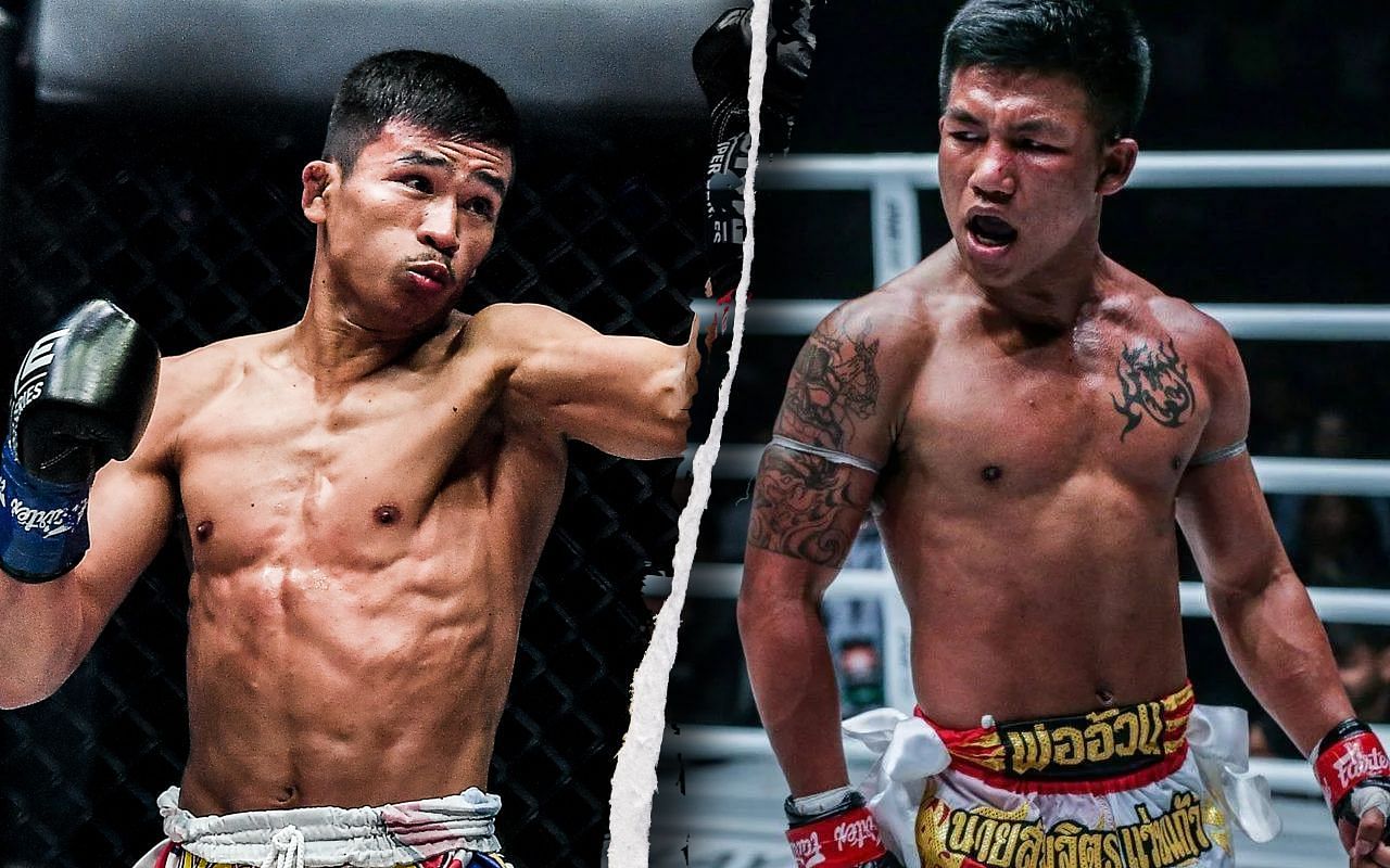 Superlek (Left) faces Rodtang Jitmuangnon (Right) at ONE Fight Night 8