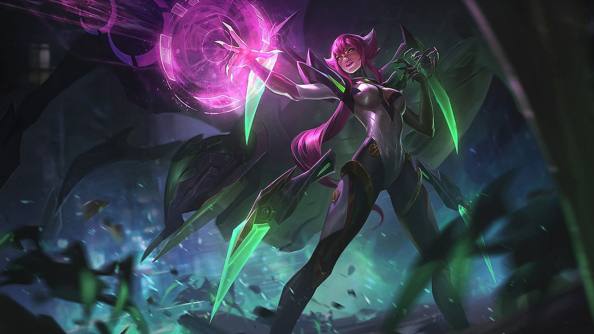 Elise (Super Galaxy Elise) is the solution for today&#039;s LoLdle Splash Art (Image via Riot Games - League of Legends)