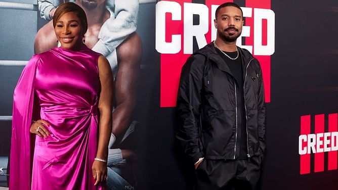 Serena Williams celebrates Michael B. Jordan's 'well deserved' induction to the Hollywood Walk of Fame