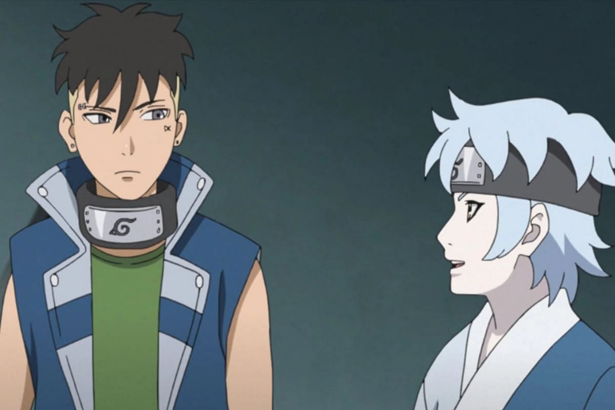 Kawaki and Mitsuki in Boruto: Naruto Next Generations (Image via Ufotable)