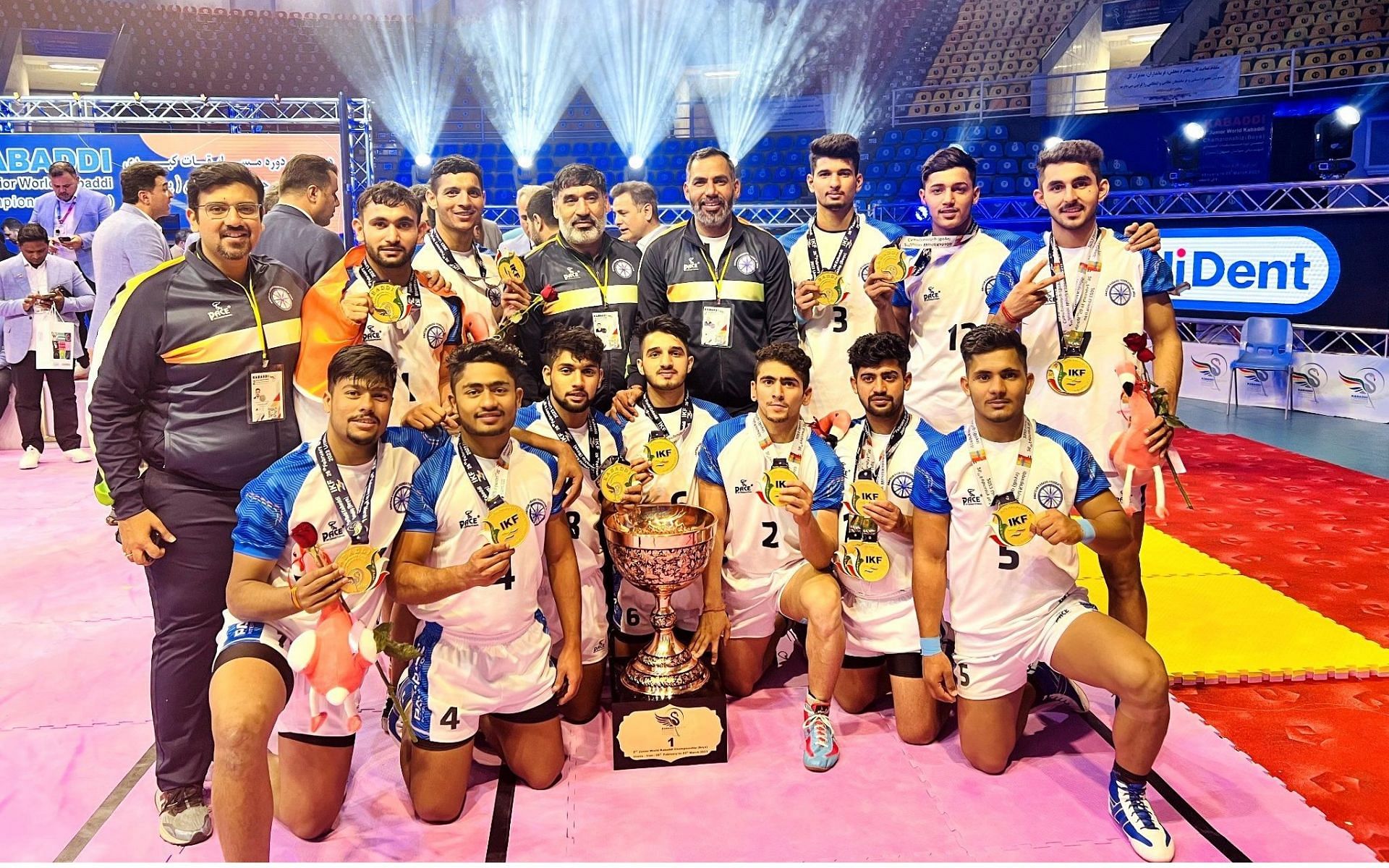 India crowned champions of the 2nd Junior World Kabaddi Championship 2023