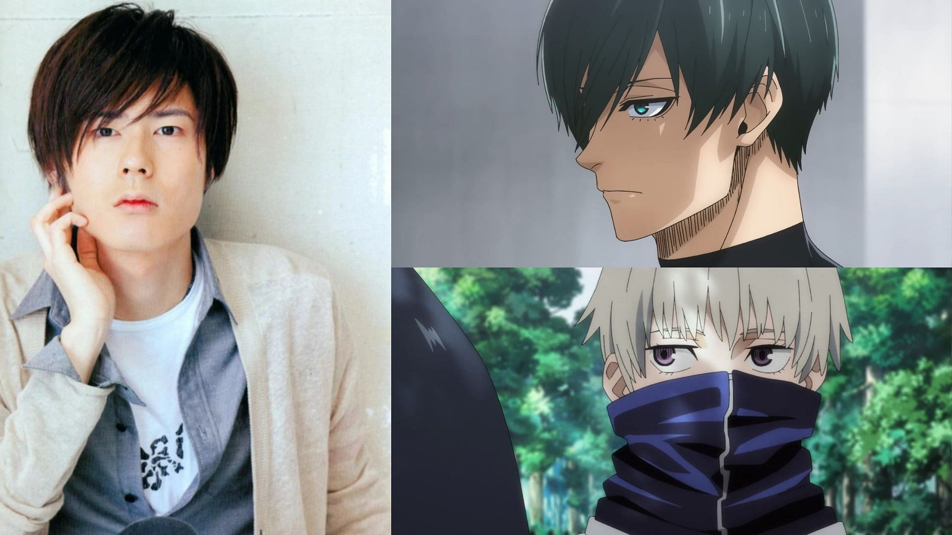 Kouki Uchiyama has voiced Rin Itoshi and Toge Inumaki (Image via Sportskeeda)