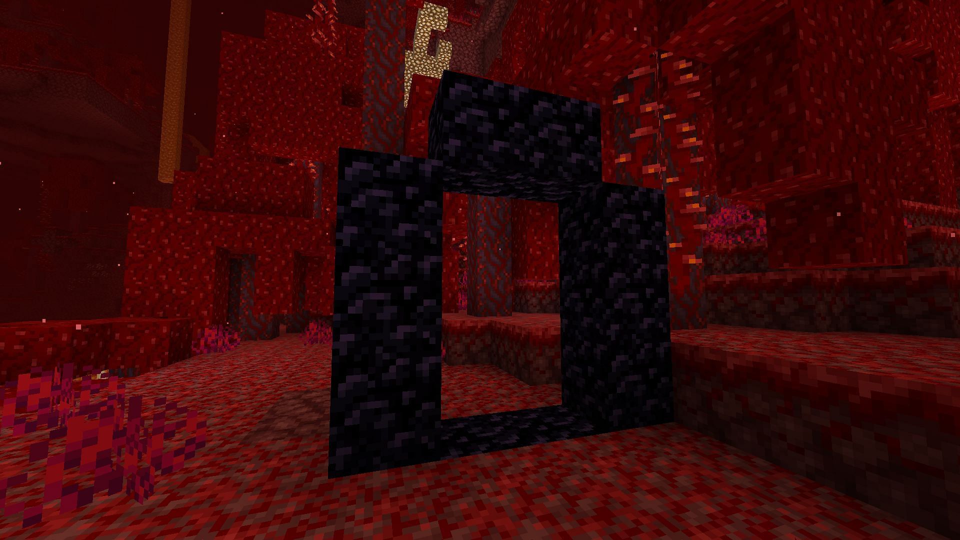 There are a few ways to get out of Nether if the portal accidentally breaks in Minecraft (Image via Mojang)