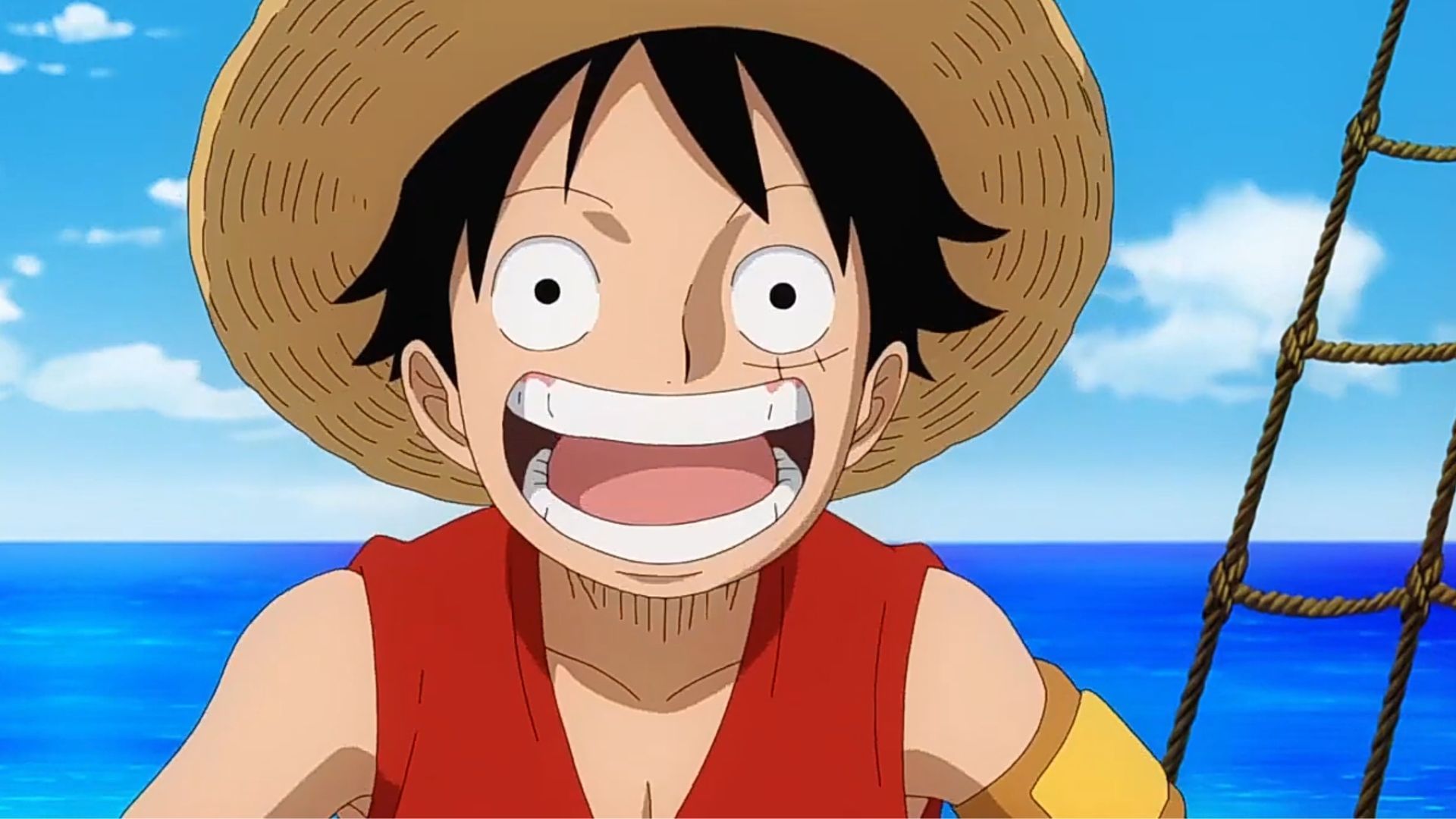 Monkey D. Luffy (Image via Toei Animation)