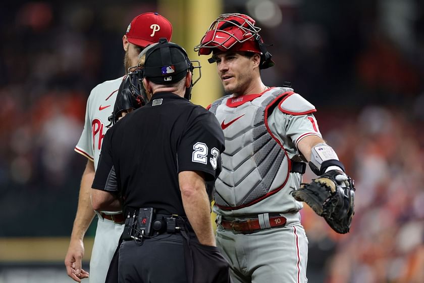 J.T. Realmuto Ejected After Strange Sequence of Events - Stadium